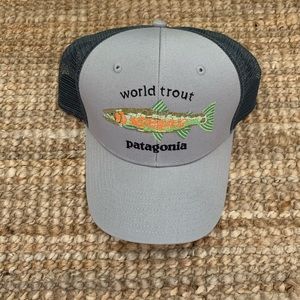 NWOT Rare Patagonia World Trout Hat